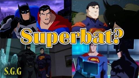 Superman- SuperBat Most Shippable Moments - DC Original Movies