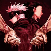 Satoru and Suguru on the cover for Chapter 85.