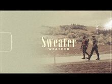 Bucky & Sam - Sweater Weather (The Falcon and the Winter Soldier)