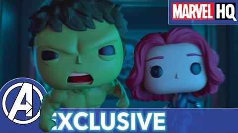 Marvel Funko Presents Tick Tick Smash (starring Hulk & Black Widow) EXCLUSIVE SHORT