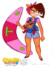 Tawna-with-kid-concept-art