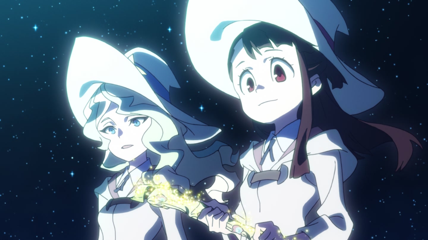 kiss anime little witch academia kiss anime little witch academia