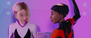 Gwiles Saying Goodbye (Into the Spider-Verse)