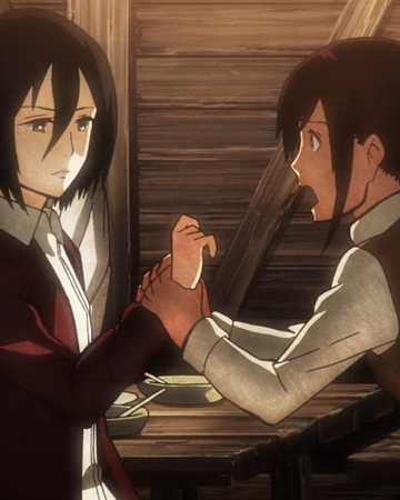 Mikasasha Shipping Wiki Fandom Mikasasha mikasaackerman attackontitan sashabraus shingekinokyojin yurishoujoai aot yuri mikasha. mikasasha shipping wiki fandom