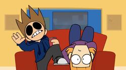 I love these two so much Blame kas for all the tomatt ill be posting -  #tomatt #mattom #eddsworld #shipsworld #tom #matt #eetom #ewmatt…