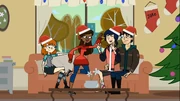 Jake & Tom spending Christmas with friends