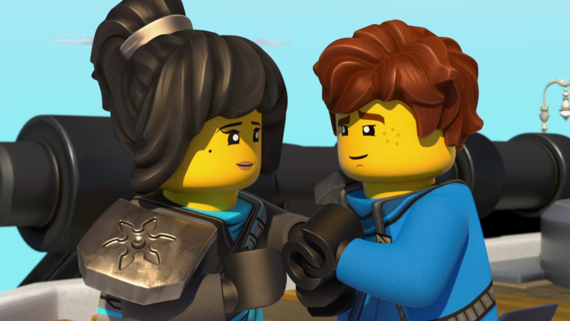 lego ninjago jay and nya