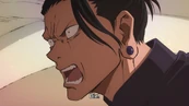 Suguru’s rage after hearing that Toji “killed” Satoru.