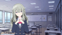 Emu surprising Nene at school