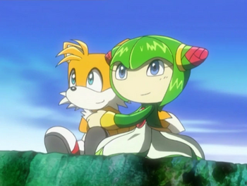 Tails and Cosmo (Sonic X)