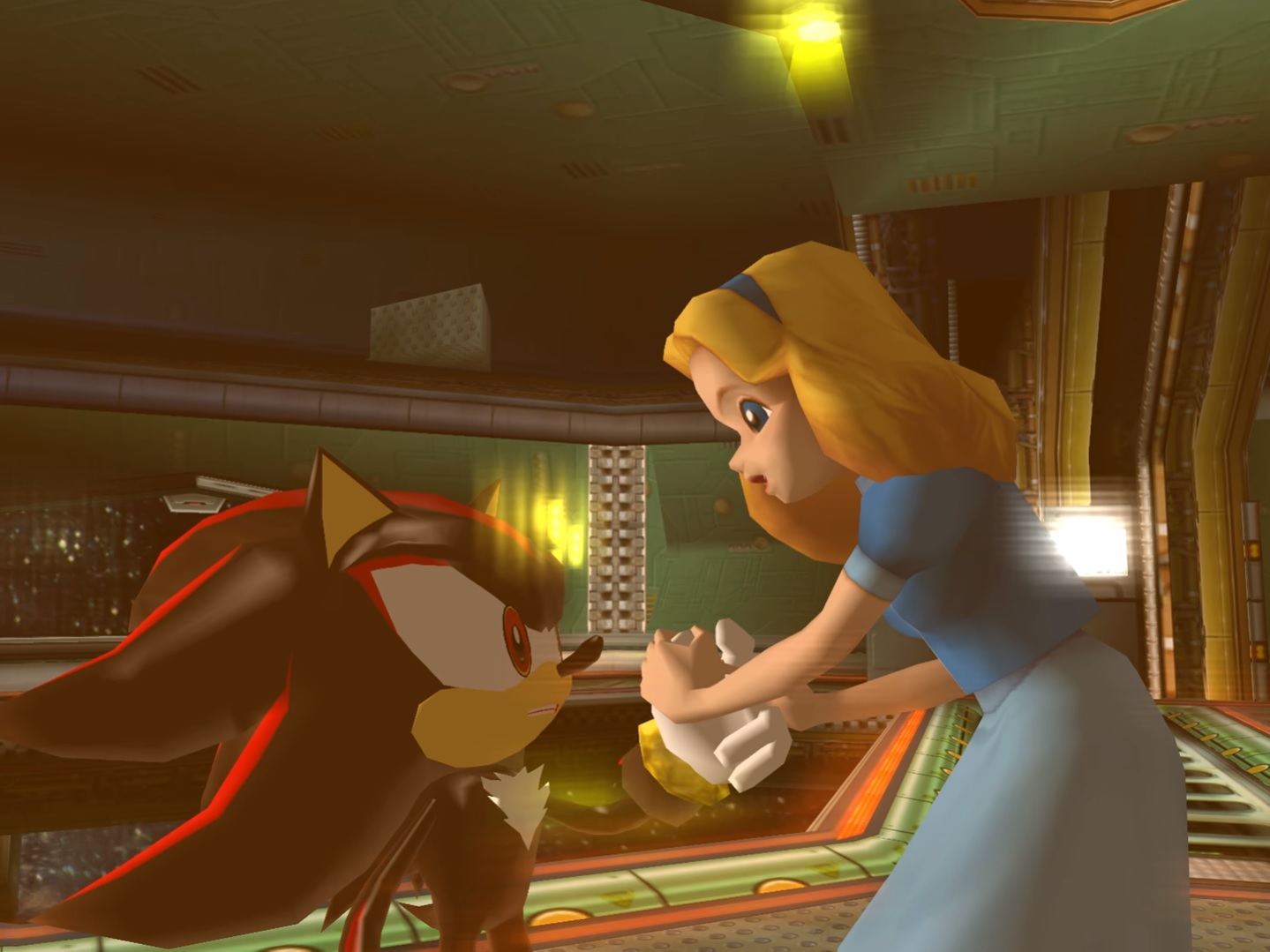 shadow the hedgehog and maria sonic x