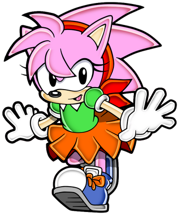 Sonic Amy Rose Characters Diamond Painting 