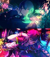 Touya & An matching cards from the 1st WORLD LINK Event