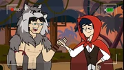 Big Bad Wolf Tom and Red Riding Hood Jake