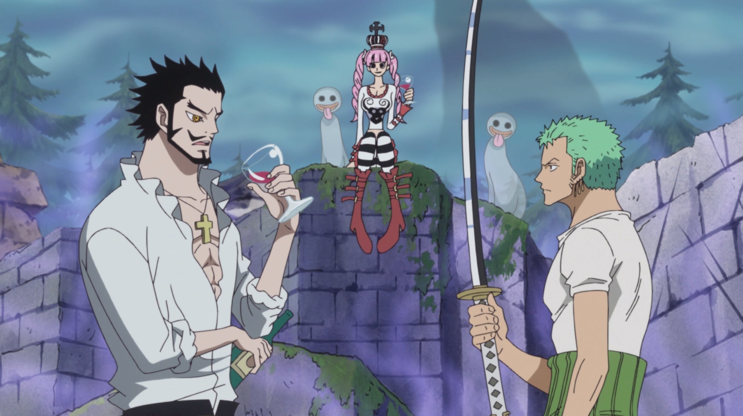 One Piece Perona X Zoro