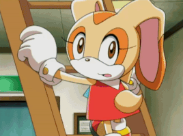 SonicX Charmy shoots Cream