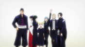 Mai and Momo amongst the Kyoto students