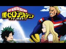 All Might introduces Deku to Melissa Shield - My Hero Academia- Two Heroes (English Dub)