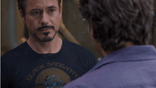 tony stark and bruce banner science bros