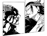 Kenjaku tells Yuki to heal herself