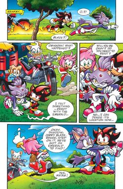 blaze the cat and shadow the hedgehog