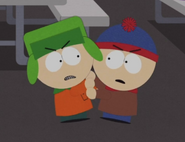 Stan and Kyle in "Truth and Advertising"