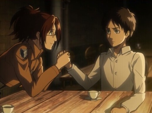 eren and hanji