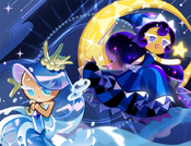 An official image of Moonlight and Sea Fairy in the "Bonds" section.