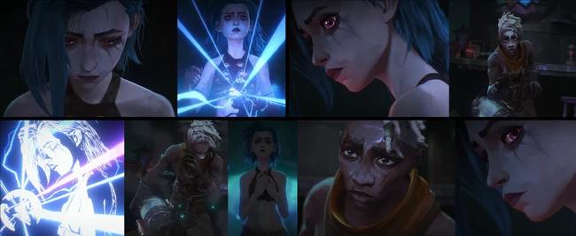 In Arcane's emotionally charged finale, Ekko reaches out to Jinx and desperately does all he can to convince her to stop her attempts to end her life.