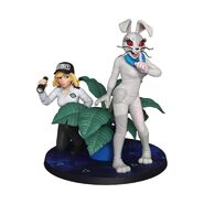 The Funko statue of Vanny and Vanessa