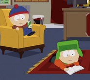 Stan and Kyle in "Go Fund Yourself"