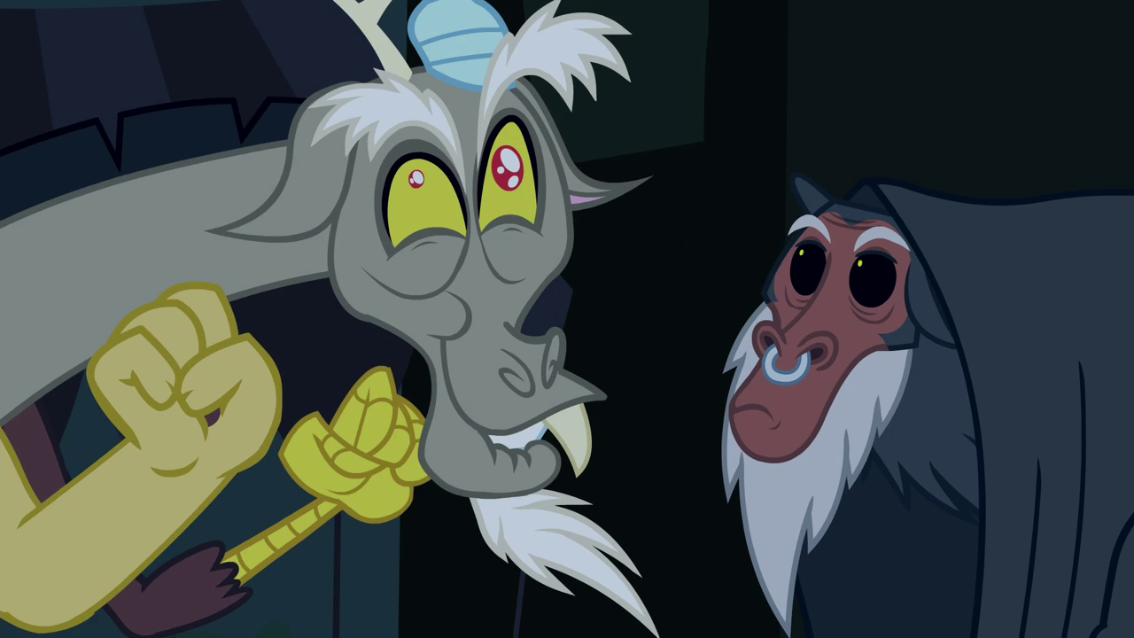 discord and fluttershy