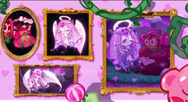 Eternal Sugar Cookie's room as showcased in 🪽 Eternal Sugar Cookie REACTS to fanart! 💘💌