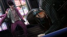 Danganronpa V3 Killing Harmony Kaito hits Shuichi