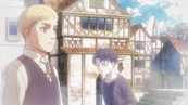 Levi and Erwin in the opening 4 "Red Swan".