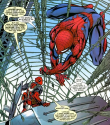 Spideypool first meeting.png