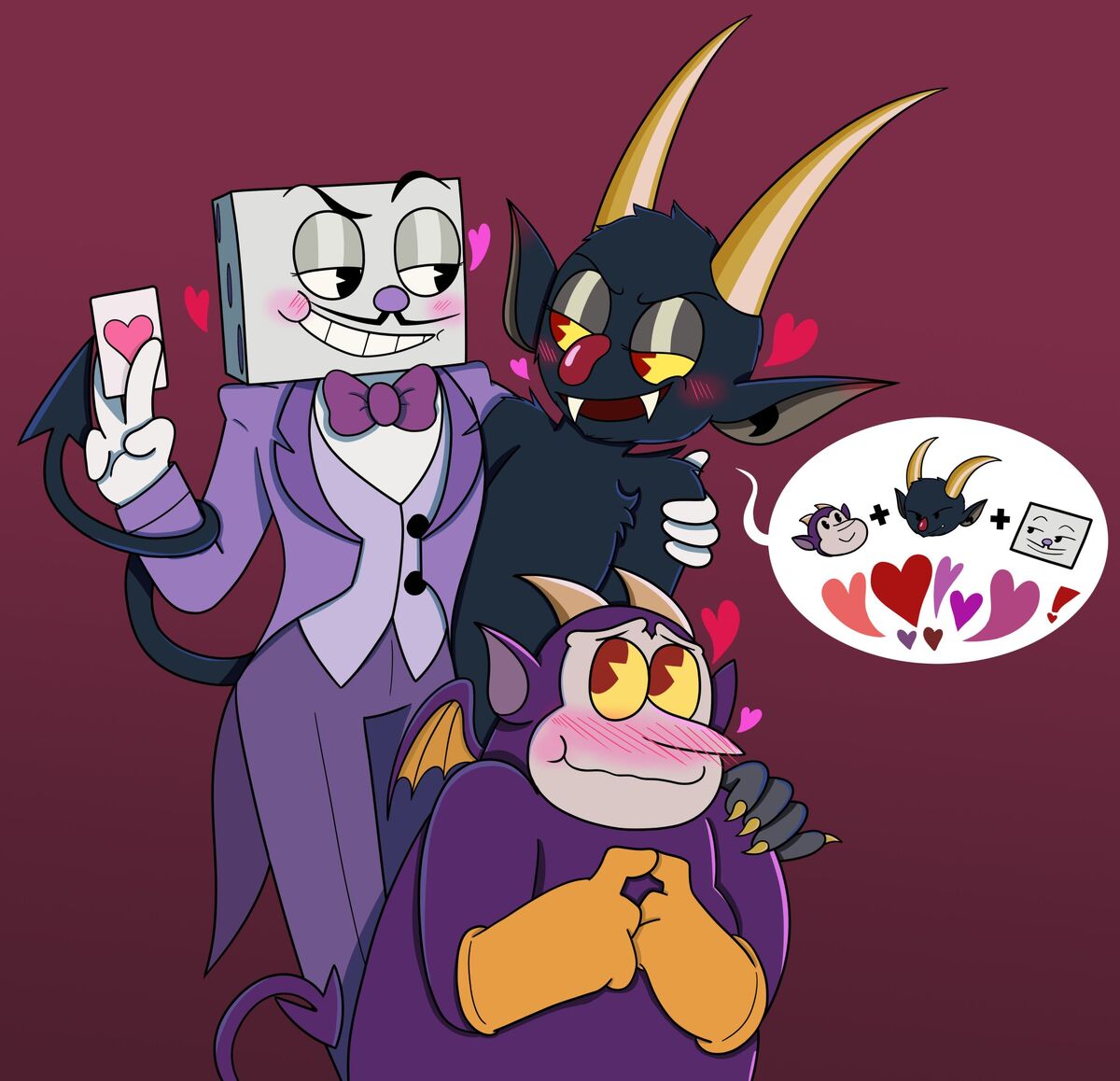 The Devil's Price (KingDice x Devil)  Deal with the devil, Cartoon styles,  Devil