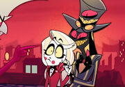 Pentious hides behind Charlie