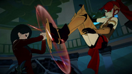 Rwby achilles heel Jumping off the shield