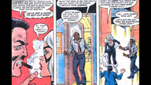 Felicia gets angry at hearing Peter Parker's speech badly.