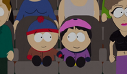 Stan and Wendy holding hands
