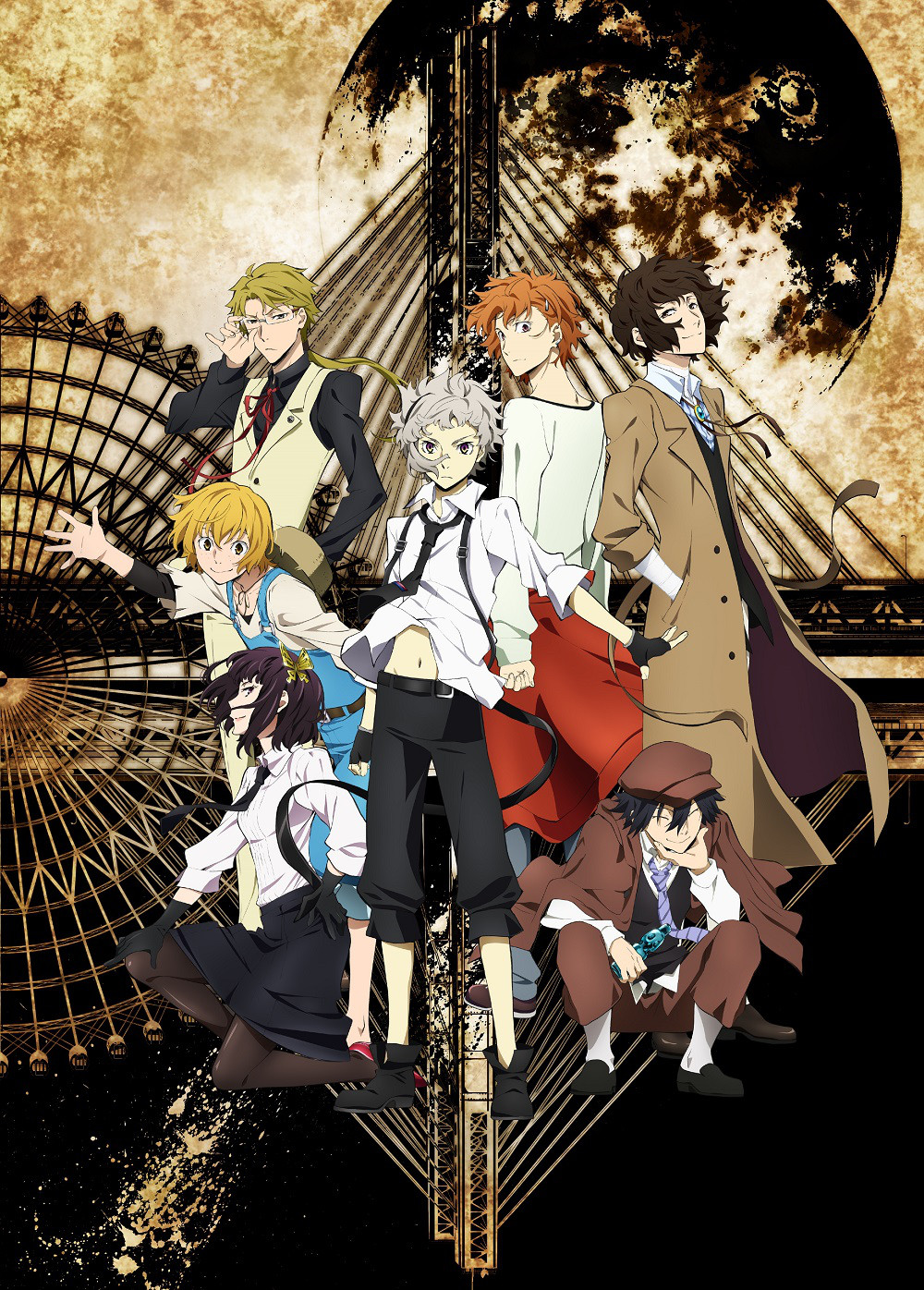 Perfil dos personagens - Bungou Stray Dogs Brasil