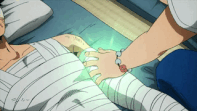 Katsuma heals them