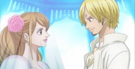 Sanji and Pudding