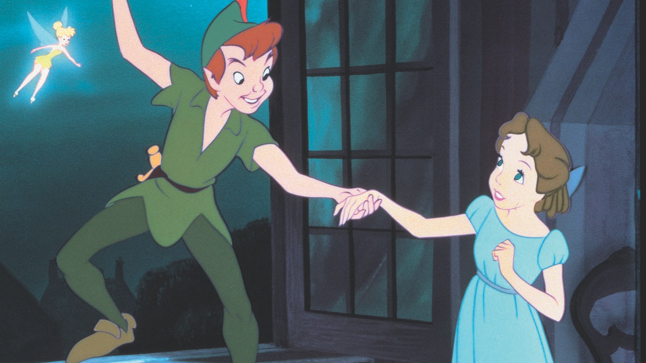 peter pan and wendy once upon a time kiss