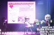 V and Uzi on Doll's death memorial