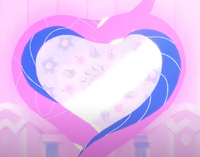 Pink and blue snake
