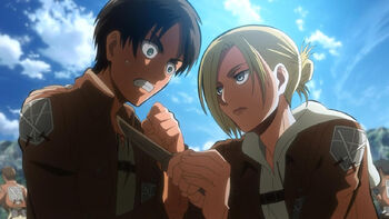 Annie and Eren1