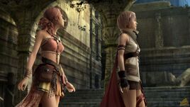 FFXIII Lightning and Vanille
