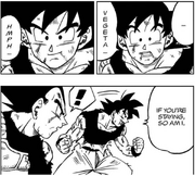 Goku stay with Vegeta